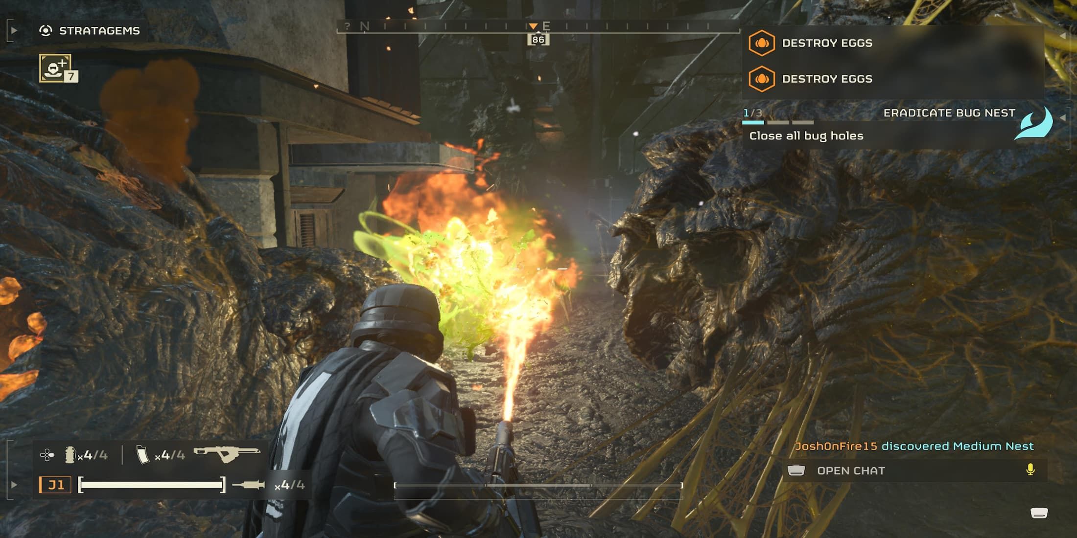 Armas para desbloquear antes en el injusto en HellDivers 2