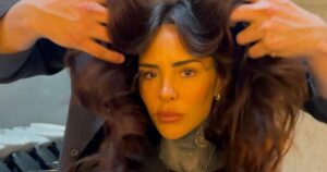 Cómo es el innovador tratamiento que se hizo Cande Tinelli en la cabeza: “Para mi pelo decolorado”