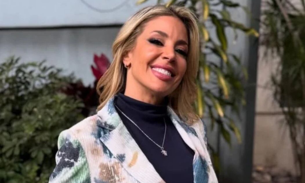 La primera foto de Virginia Gallardo como candidata tras las feroces críticas