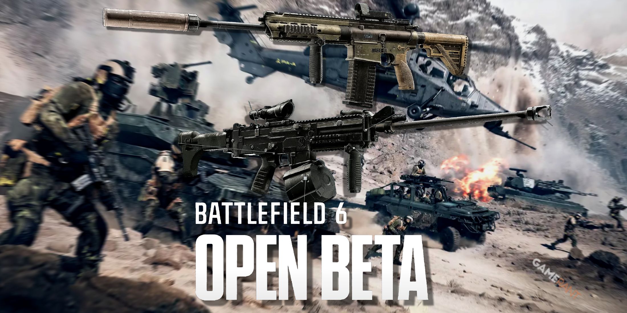 Las mejores armas en el campo de batalla 6 beta