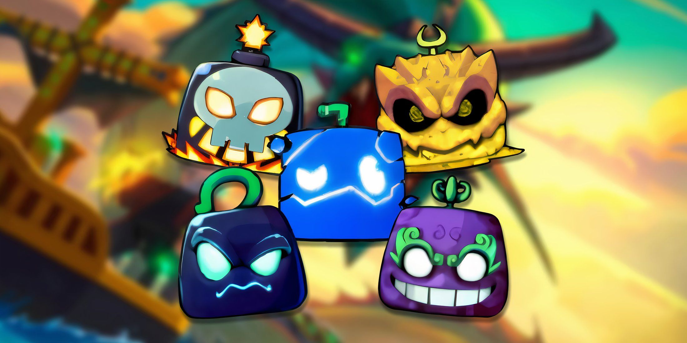 Lista de niveles de frutas de vox mares