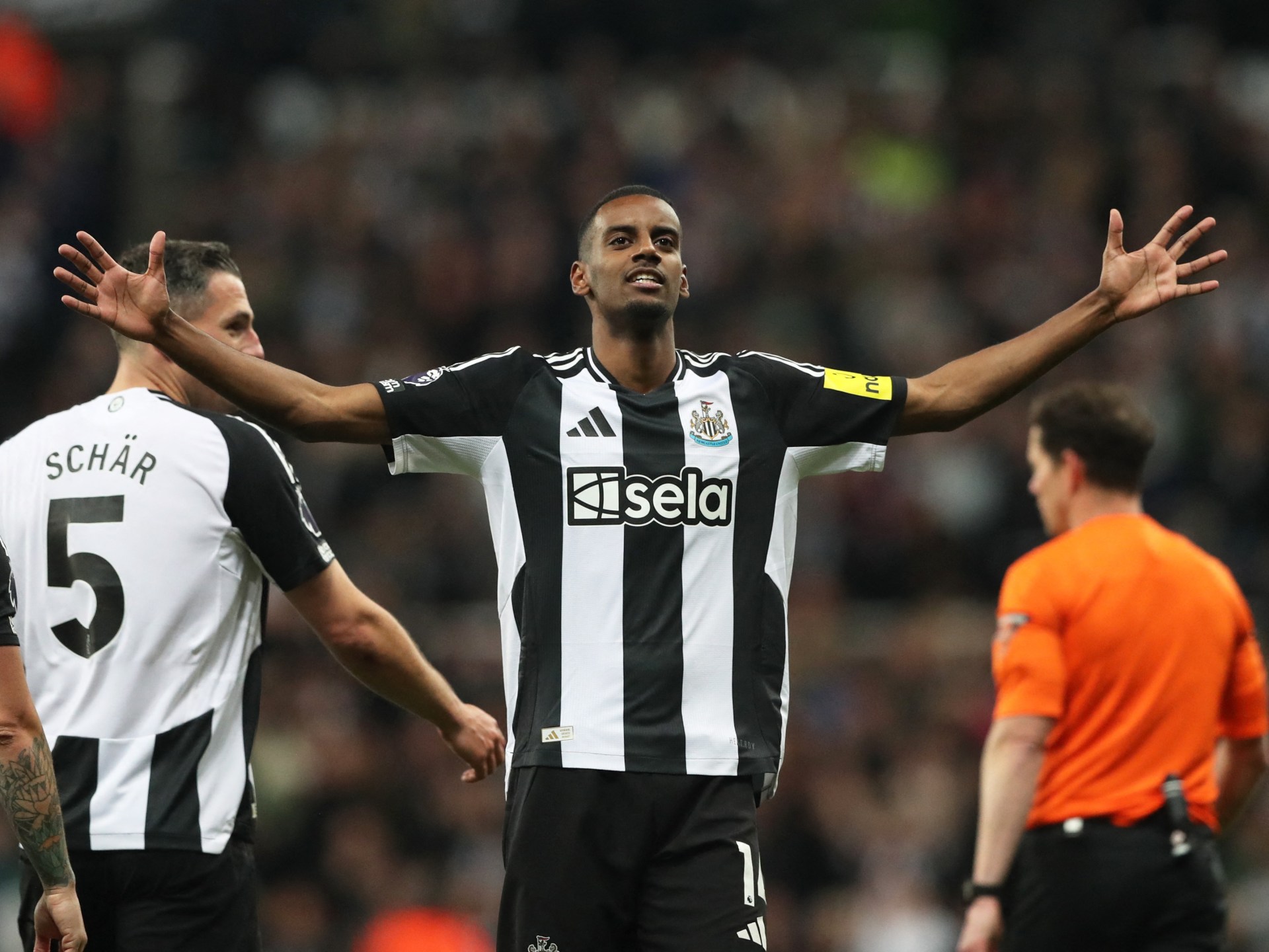 Liverpool Target Isak 'controla' su futuro de Newcastle