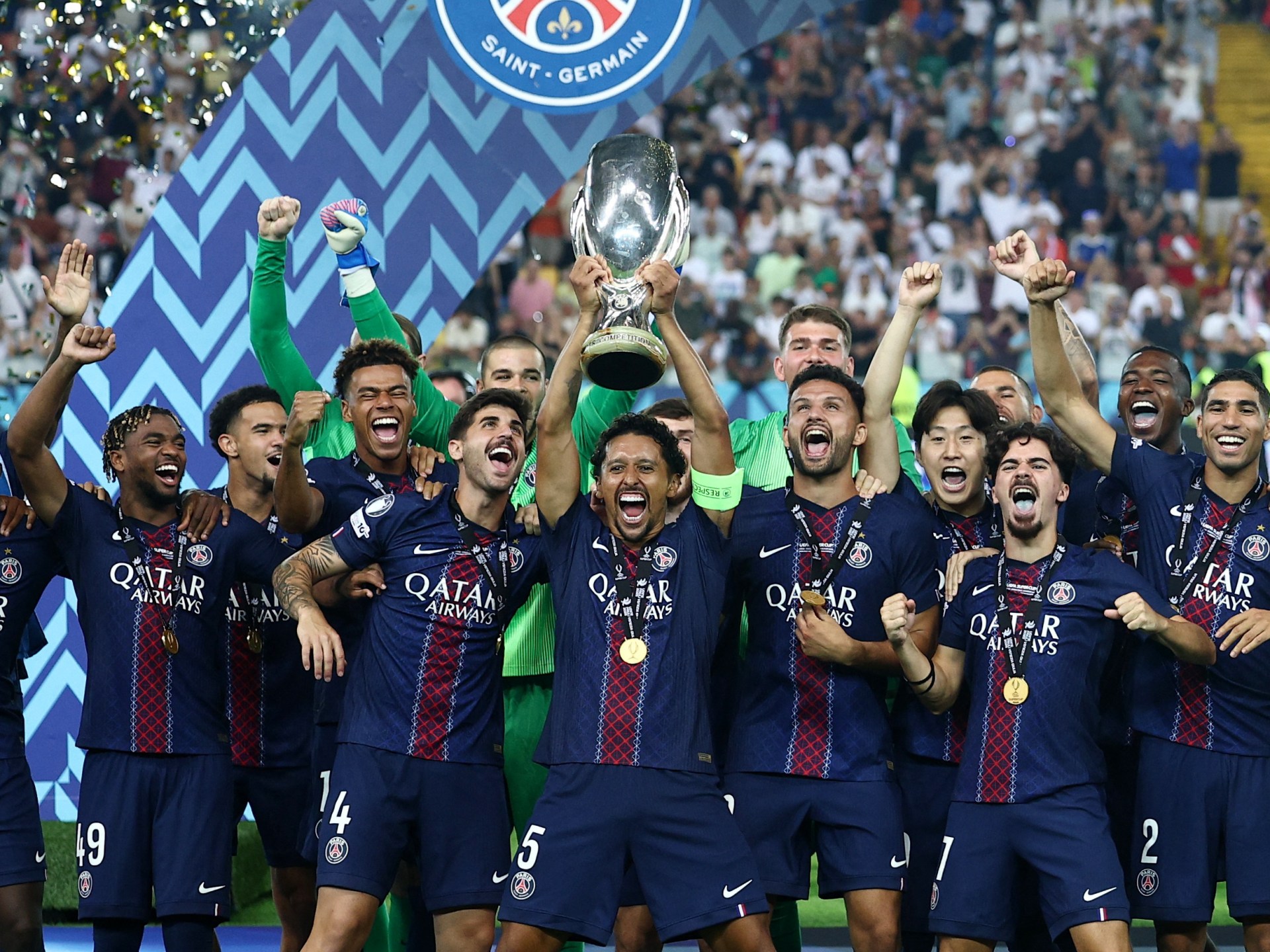 PSG venció a Tottenham por penalizaciones para reclamar la supercopa de la UEFA
