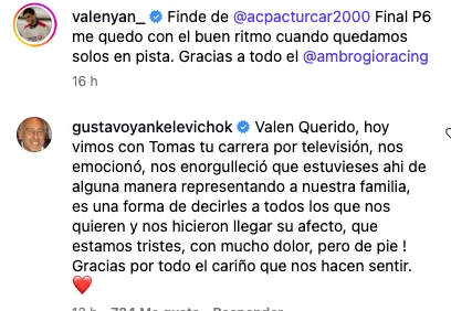 Las primeras palabras de Cris Morena y Gustavo Yankelevich tras la muerte de su nieta Mila: "Con mucho dolor pero de pie" 3 LAS EMOTIVAS PALABRAS DE GUSTAVO YANKELEVICH A SU NIETO VALEN.