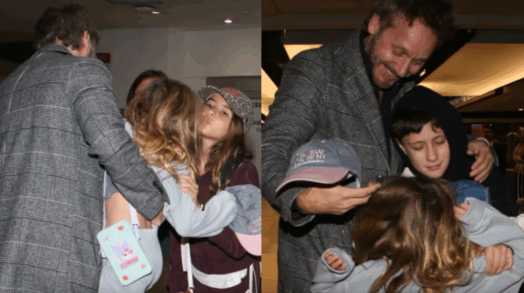 La fuerte actitud de Rufina Cabré con sus hermanitos en Ezeiza que descolocó a Benjamín Vicuña