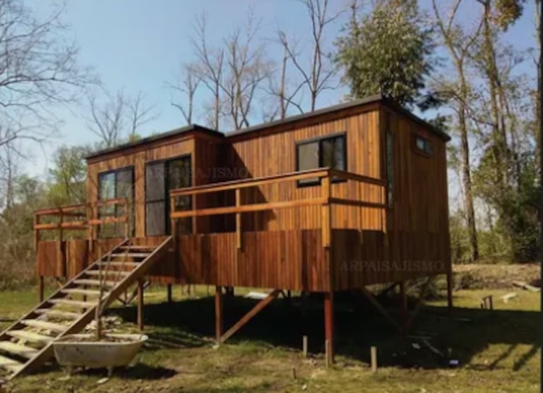 Así es este tipo de casa prefabricada (Foto: Mercado Libre).
