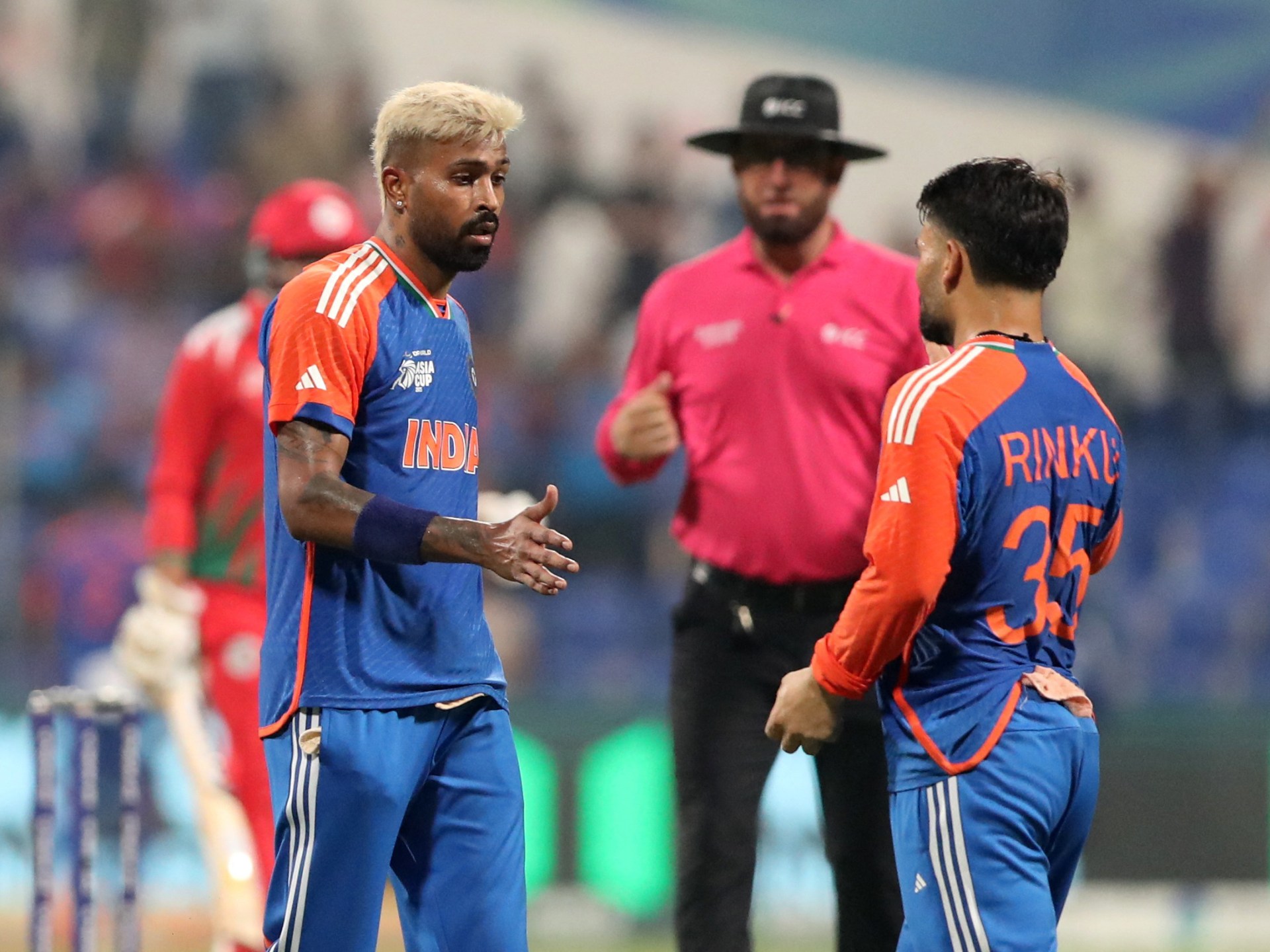 India Evita que Omán sea molesto en la Copa Asia con una victoria T20 de 21 carreras