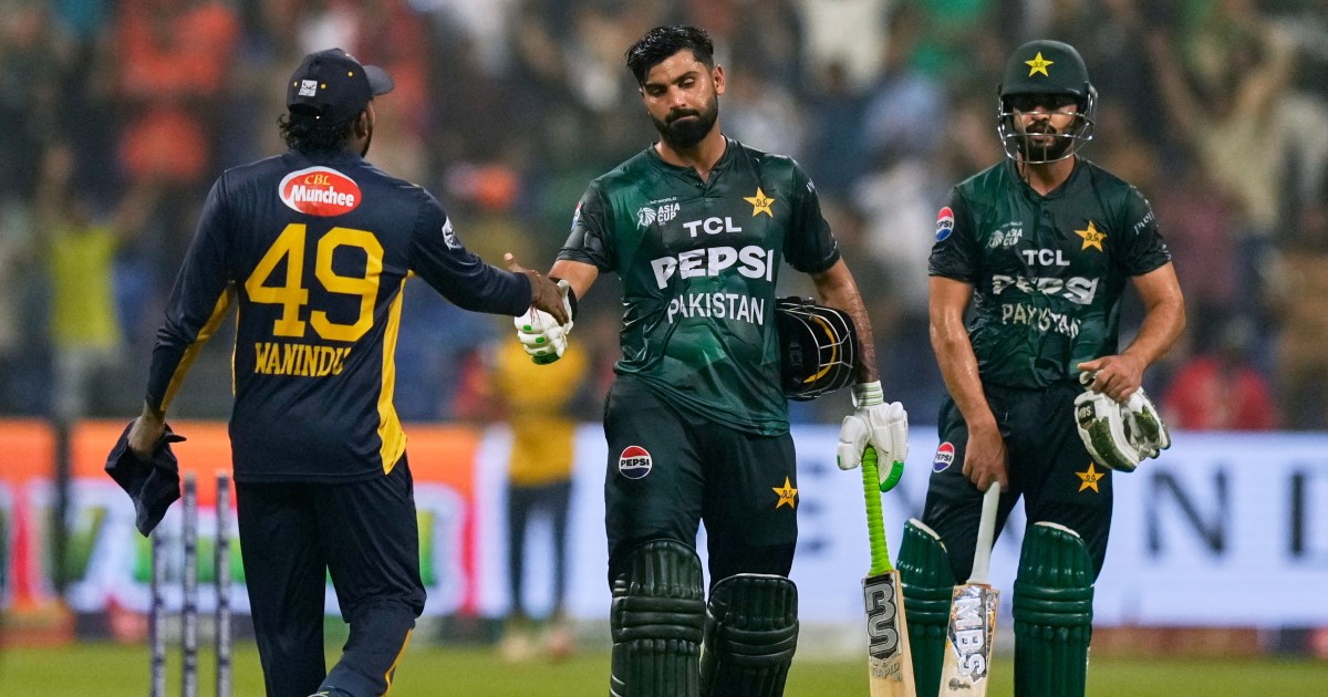 Pakistán venció a Sri Lanka por cinco wickets en Asia Cup Super Fours Match