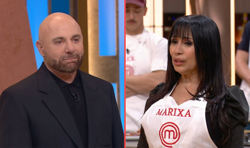 Cómo fue el tenso ida y vuelta entre Marixa Balli y Germán Martitegui en MasterChef
