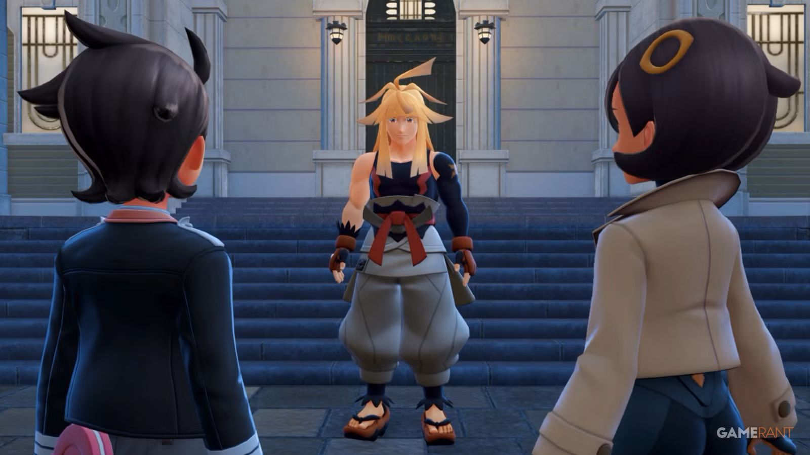Cómo interrogar a los transeúntes alrededor del ayuntamiento para la misión de rango D de Pokémon Legends ZA