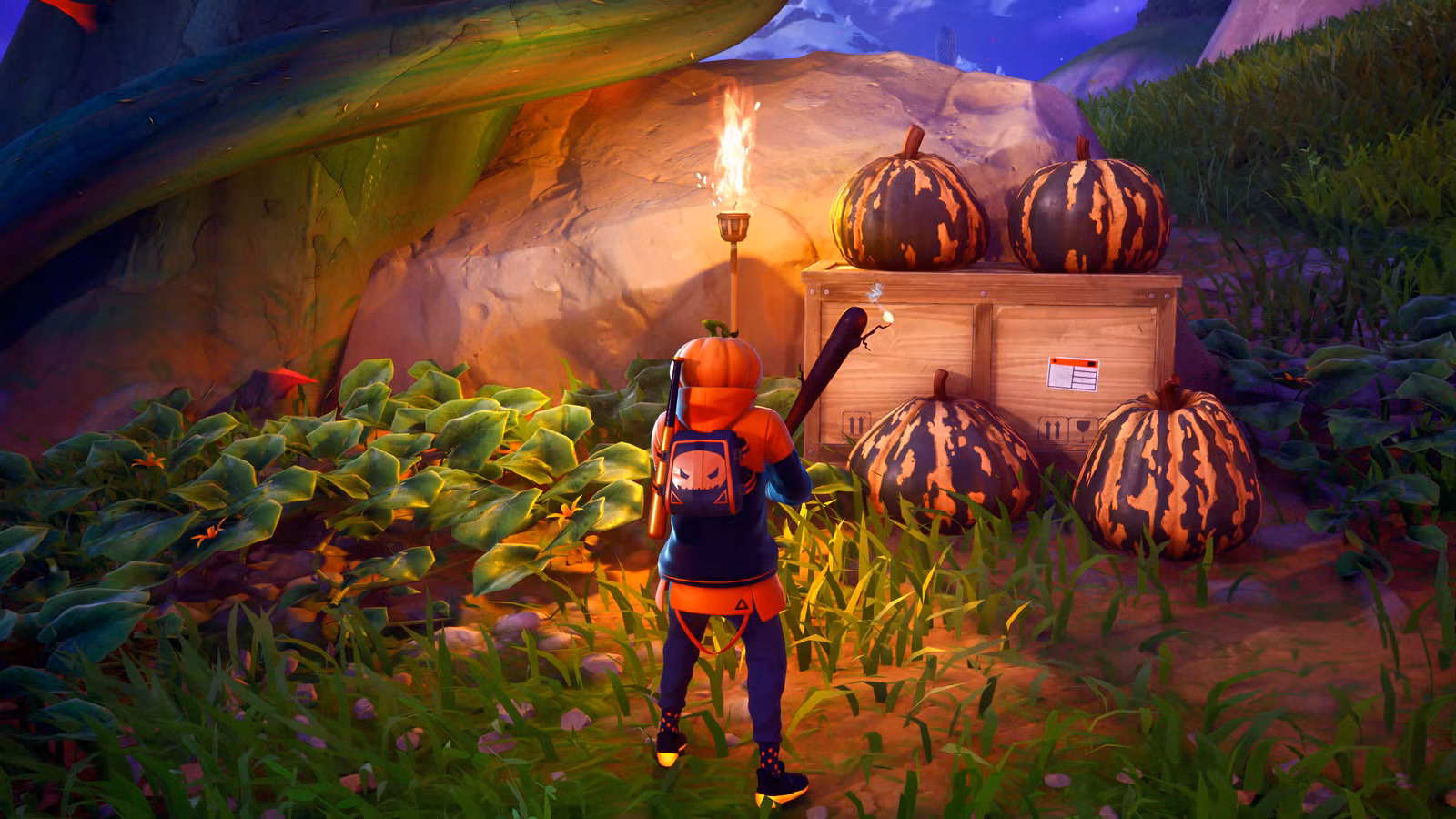Dónde tallar calabazas en Fortnite
