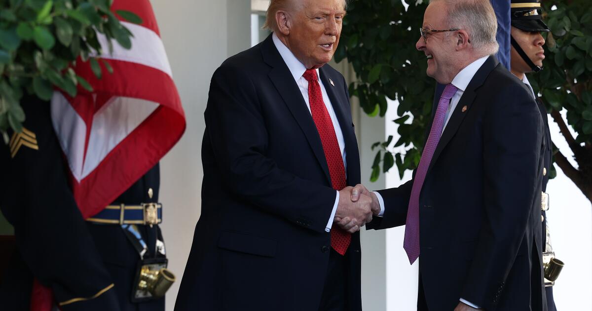 Trump firma acuerdo sobre minerales críticos con Australia