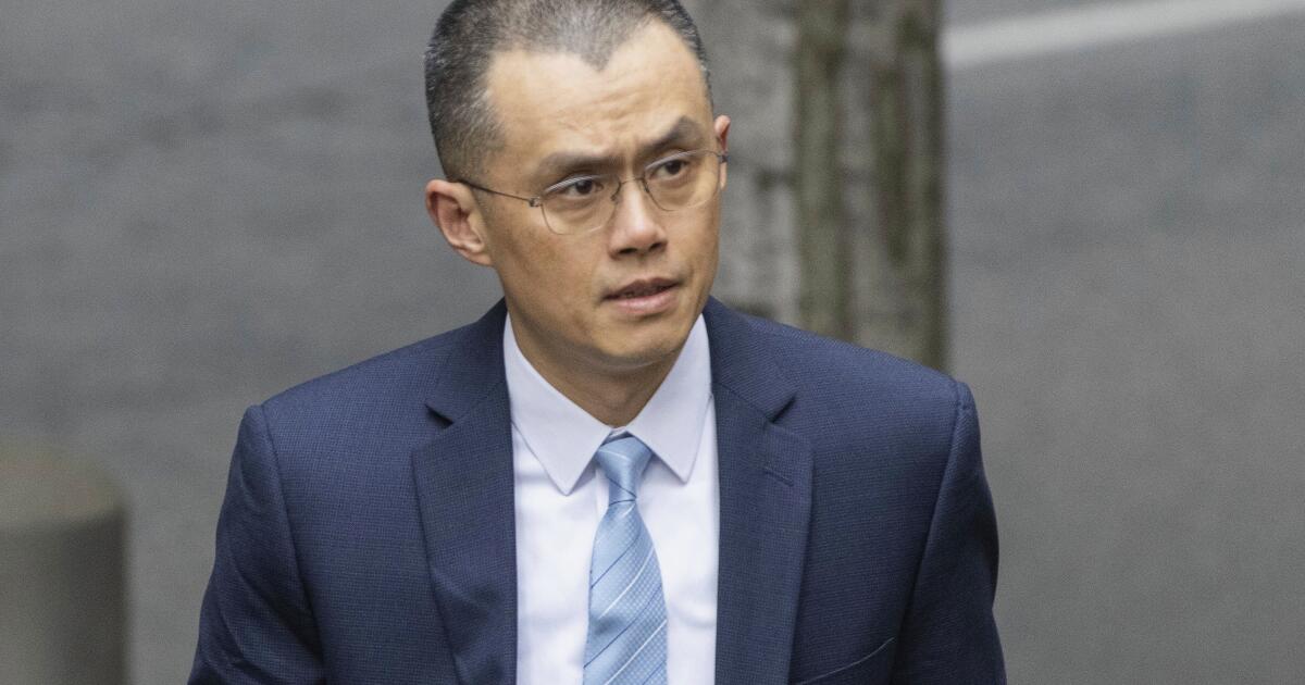 Trump indulta al fundador de Binance, Changpeng Zhao, figura de alto perfil de las criptomonedas