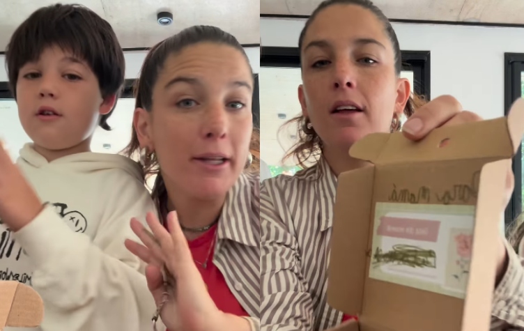 ¡Filtró todo! El video en el que Juana Repetto reveló sin querer el exótico nombre de su tercer hijo
