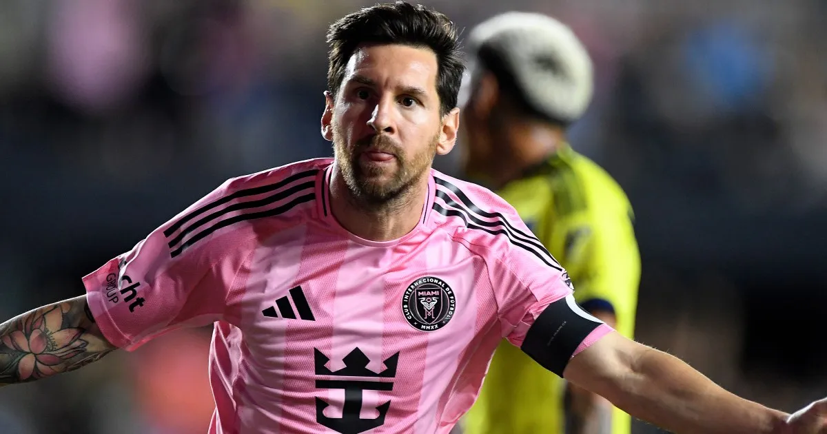 Messi marca dos goles y el Inter Miami elimina a Nashville en los playoffs