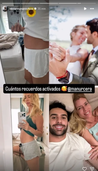 La confesión de Nicole Neumann a dos años de su boda con Manu Urcera: “Nuestro bebé en camino…”