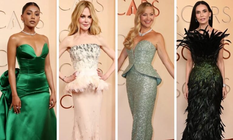 Los mejores looks de la alfombra roja en los Premios Oscar 2026
