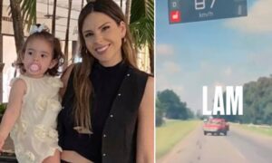 Accidente de Barby Franco y su hija de 3 años: impactantes imágenes del auto tras el triple choque