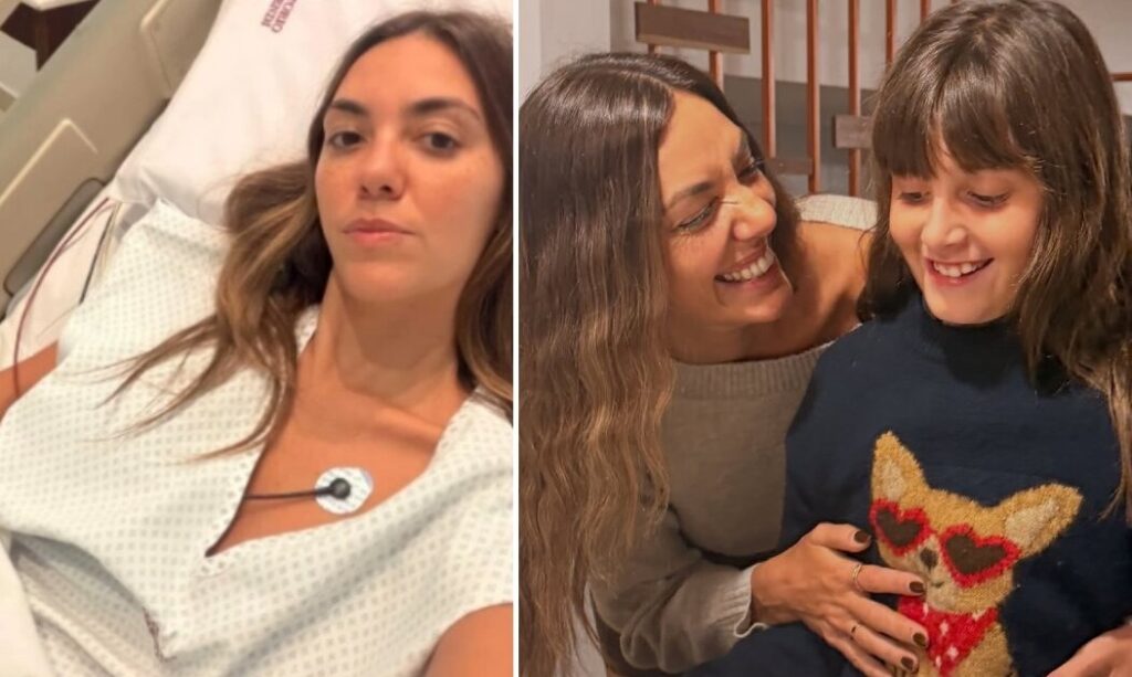 Floppy Tesouro reveló cómo tranquilizó a su hija durante su internación.
