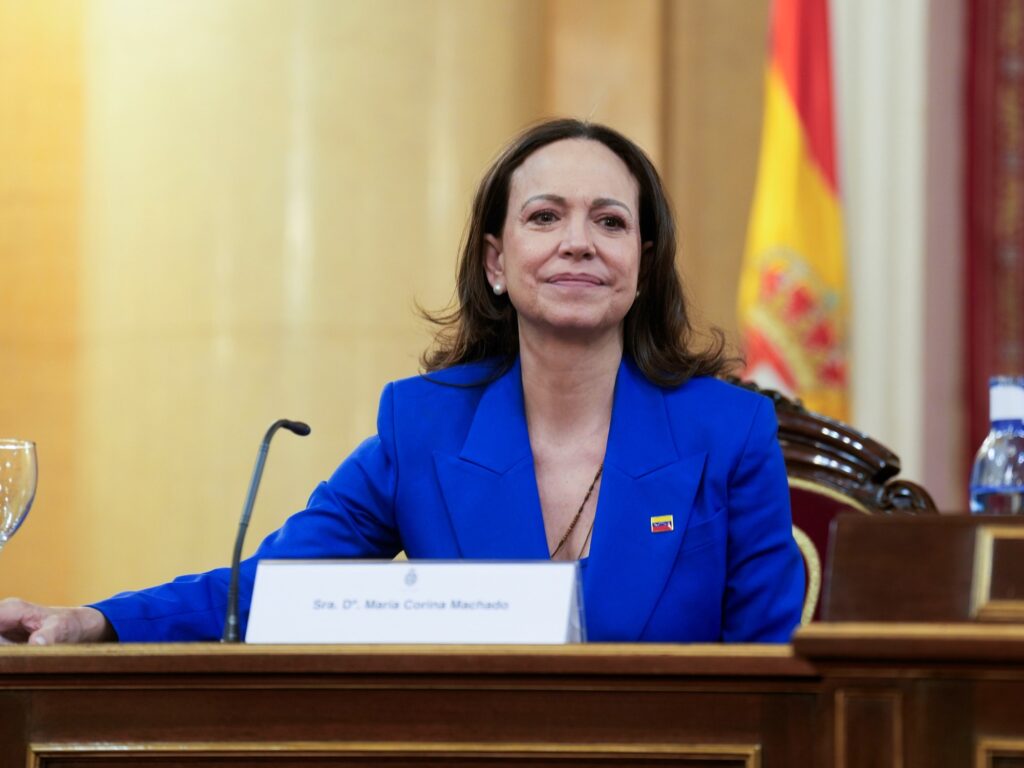 Se agrava el vínculo entre la opositora venezolana María Corina Machado y el gobierno de Pedro Sánchez.