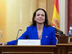 Se agrava el vínculo entre la opositora venezolana María Corina Machado y el gobierno de Pedro Sánchez.