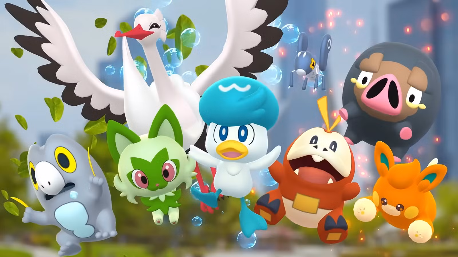 Pokémon GO lanza Pokémon Gen 9 en el evento de abril