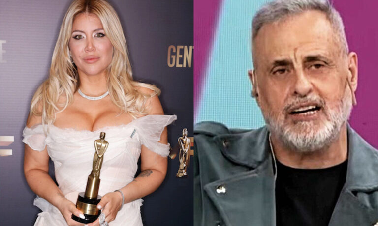Jorge Rial se metió con un tema delicado de Wanda Nara para ser irónico y burlón con su Martín Fierro: "Medida ética y estética"