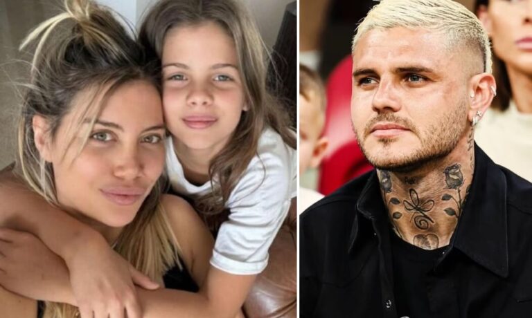 La fuerte revelación de la hija de Wanda Nara en medio de su pelea con Mauro Icardi: “Días difíciles…”