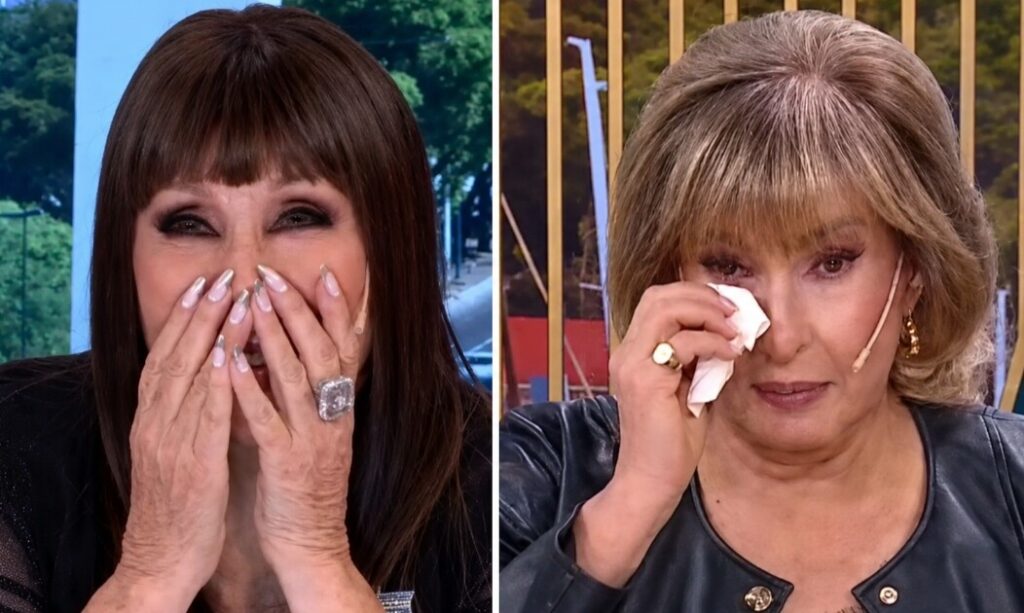 ¡A lágrima viva! Moria Casán y Georgina Barbarossa se dijeron de todo y rompieron en llanto: “Nunca te dejé de querer”