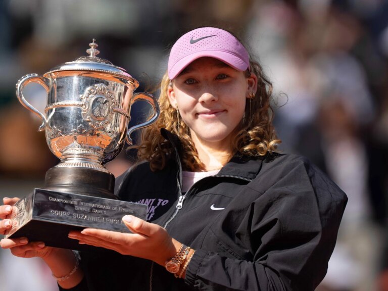 La adolescente rusa Mirra Andreeva gana el Abierto de Francia y se adjudica su primer Grand Slam