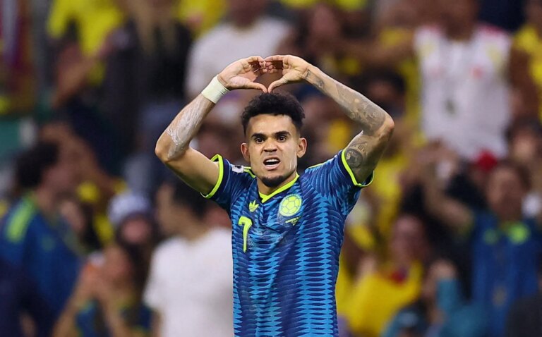 Lius Díaz deslumbra cuando Colombia venció 3-1 a Uzbekistán, debutante en el Mundial 2026