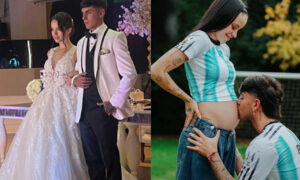 Se casó, se separó a los 4 meses, se puso de novia con un futbolista y a los 60 días quedó embarazada: la historia más frenética de la farándula