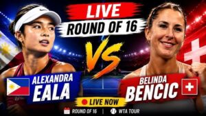Alex Eala enfrenta a Belinda Bencic por un lugar en cuartos del Canadian Open