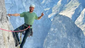 Murió Jake Whisenant, escalador récord en El Capitán, en accidente en California