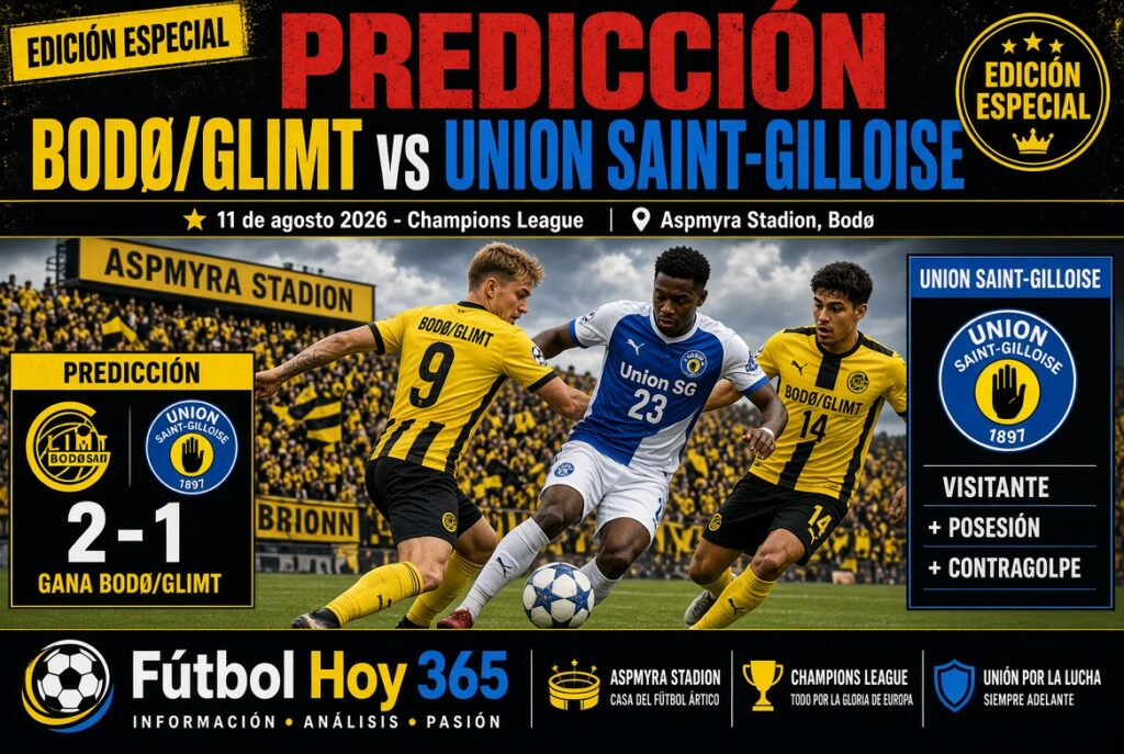 Bodo/Glimt recibe a Union Saint-Gilloise con serie igualada