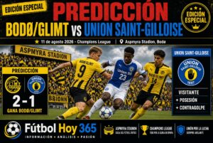 Bodo/Glimt recibe a Union Saint-Gilloise con serie igualada