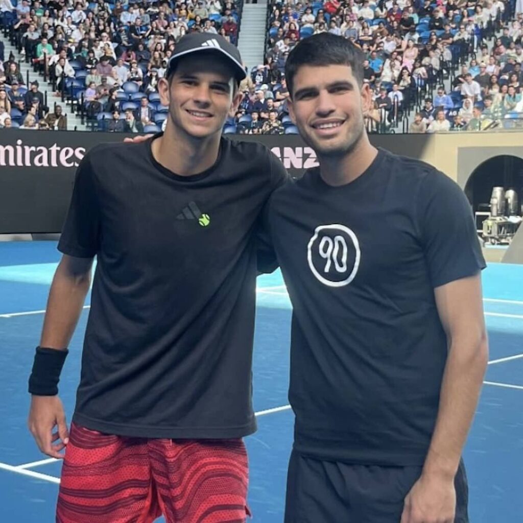 Rafa Jódar saca break y domina a Fils en Montreal