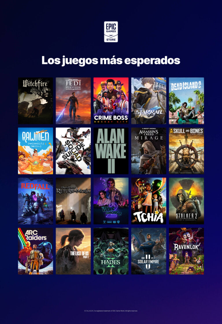 Epic Games Store: juegos gratis de la semana y el próximo lanzamiento