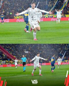 Codazo sin pelota: expulsaron a Wilfrido Báez en Boca vs. Recoleta