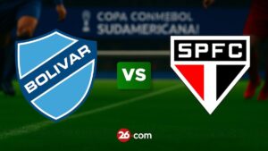 Bolívar vs São Paulo: horario, TV y formaciones por la Sudamericana