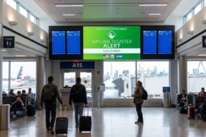EE.UU. alerta por demoras en aeropuertos tras terremoto en Colombia