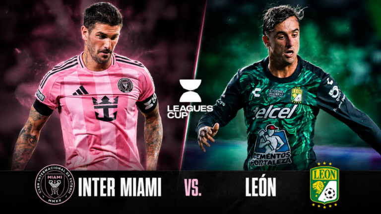 Messi con Inter Miami vs. León, por la Leagues Cup, en vivo