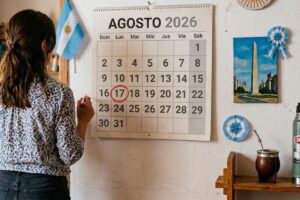 Feriado de agosto 2026: la fecha confirmada para el fin de semana largo