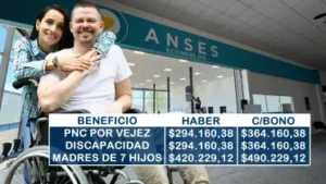 PNC de la Anses: montos de las Pensiones no Contributivas en agosto de 2026