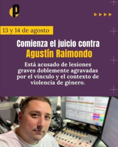 La Plata: comenzó el juicio contra Agustín Raimondo por lesiones graves