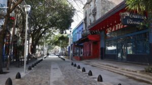 Así quedó la renovada calle Necochea de La Boca, el histórico corredor del tango