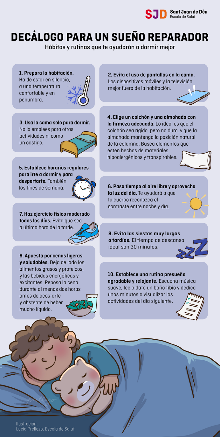 Higiene del sueño: cuál es la mejor posición para dormir