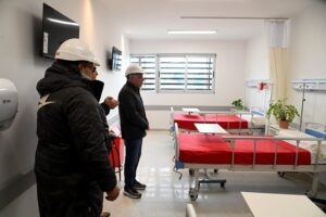 Julio Zamora recorrió el nuevo Hospital de Alta Complejidad de Tigre: “Será una obra histórica”