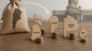 Los recursos nacionales a provincias caen 1% en el acumulado de 2026