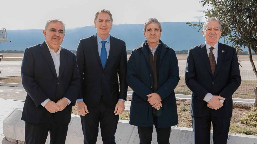 El Gobierno avanza con el Acueducto Albigasta: Santilli y Caputo se reunieron con los gobernadores